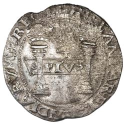 Mexico City, Mexico, 4 reales, Charles-Joanna, "Early Series," assayer P to right, mintmark M to lef