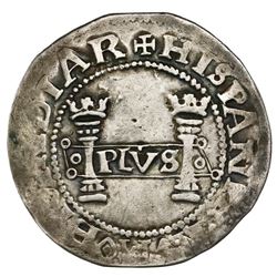 Mexico City, Mexico, 1 real, Charles-Joanna, "Early Series," assayer P to right, mintmark M to left