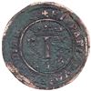 Image 2 : Mexico City, Mexico, copper 4 maravedis, Charles-Joanna, "Late Series," no assayer (assayer-G period