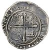 Image 2 : Mexico City, Mexico, cob 8 reales, Philip II, assayer F, floret and pomegranate ornaments in legends