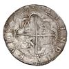 Image 2 : Lima, Peru, cob 8 reales, Philip II, assayer Diego de la Torre, P-8 to left, *-oD to right, NGC AU 5