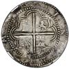 Image 2 : Potosi, Bolivia, cob 8 reales, Philip II, assayer B (2nd period, "Great Module"), NGC XF 45.