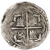 Image 2 : Potosi, Bolivia, cob 4 reales, Philip II, assayer B (1st period).