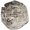 Image 2 : Potosi, Bolivia, cob 4 reales, Philip II, assayer A.