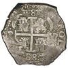 Image 2 : Potosi, Bolivia, cob 8 reales, 1688VR.