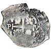 Image 2 : Potosi, Bolivia, cob 2 reales, 1681V.