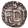 Image 1 : Potosi, Bolivia, cob 1/2 real Royal (galano), 1747, Ferdinand VI, extremely rare (unlisted), NGC XF 