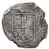 Image 2 : Bogota, Colombia, cob 8 reales, 1651, assayer PoRMOS, rare, ex-Eldorado.