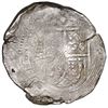 Image 2 : Bogota, Colombia, cob 8 reales, 1652, assayer PoRAS to left, rare, ex-Jones (Plate Coin).