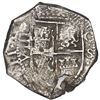 Image 2 : Cartagena, Colombia, cob 8 reales, (16)55, assayer S below mintmark C to right, extremely rare, ex-J