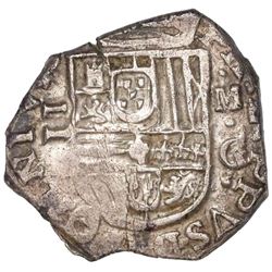 Granada, Spain, cob 2 reales, 160?M, OMNIVM type.