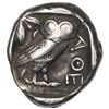 Image 2 : Attica, Athens, AR tetradrachm "owl," ca. 440-404 BC.