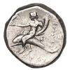 Image 2 : Calabria, Tarentum, AR nomos (didrachm), ca. 344-334 BC, "boy on dolphin."