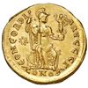 Image 2 : Eastern Roman Empire, AV solidus, Theodosius II, 402-450 AD, Constantinople mint.