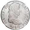 Image 1 : Potosi, Bolivia, bust 8 reales, Ferdinand VII, 1820PJ, NGC MS 64, "top pop."