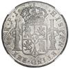 Image 2 : Potosi, Bolivia, bust 8 reales, Ferdinand VII, 1820PJ, NGC MS 64, "top pop."