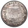 Image 2 : Potosi, Bolivia, medallic 1 sol, 1843, Constitution, PCGS AU details / cleaned, ex-Whittier.