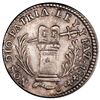 Image 2 : Potosi, Bolivia, medallic 1 sol, 1844, Ballivian, PCGS AU details / cleaned, ex-Whittier.