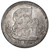 Image 1 : Potosi, Bolivia, medallic 1 sol, 1854, seated BOLIVIA / national dignity, PCGS MS62, ex-Whittier.