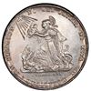 Image 2 : Potosi, Bolivia, medallic 2 soles, (1855), woman and baby / temple, PCGS AU details / cleaning, ex-W