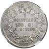 Image 2 : Potosi, Bolivia, 1 boliviano, 1867/6FE/P, eleven stars, NGC MS 62, finest and only example in NGC ce