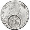 Image 1 : Brazil (Minas Gerais), 960 reis counterstamp (1809, Joao Prince Regent) on a Potosi, Bolivia, bust 8