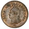 Image 1 : Central American Union, bronze essai 1 centavo, 1889, NGC MS 62 BN.