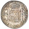 Image 2 : Santiago, Chile, bust 2 reales, Charles III, 1786DA.