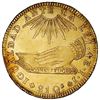 Image 1 : Santiago, Chile, gold 4 escudos, 1836IJ, "hand on book."