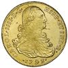 Image 1 : Bogota, Colombia, gold bust 8 escudos, Charles IV, 1792JJ, no dot between J's.