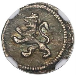 Bogota, Colombia, 1/4 real, 1799/8, NGC AU 55.