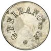 Image 2 : Danish West Indies, copper-nickel 5 centavos Mexicanos token, no date (ca. 1880), G. Peirano et Co.,