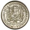 Image 2 : Dominican Republic, 25 centavos, 1963, Restoration of the Republic, NGC MS 68, finest known in NGC c