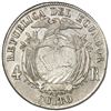 Image 2 : Quito, Ecuador, 4 reales, 1862, Barre bust, NGC VF details / cleaned.