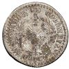Image 2 : Quito, Ecuador, 1 real, 1833GJ, NGC XF details / corrosion, whizzed.