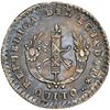 Image 2 : Quito, Ecuador, 1/2 real, 1838ST, NGC MS 62.