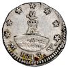 Image 2 : Quito, Ecuador, 1/4 real, 1843MV-A, rare, NGC AU 50.