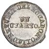 Image 2 : Quito, Ecuador, 1/4 real, 1852GJ, CONSTITUC variety, NGC MS 66+, finest known in NGC census.
