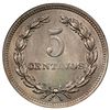 Image 2 : El Salvador, copper-nickel 5 centavos, 1920, PCGS MS63, top grade known.
