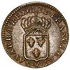 Image 2 : France (Bordeaux mint), copper 1/2 sol, Louis XV, 1722-K, NGC AU 50 BN, finest and only example in N