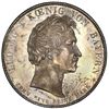 Image 1 : Bavaria (German States), taler, 1835, Ludwig I, Bavarian Mortgage Bank establishment, NGC MS 62.