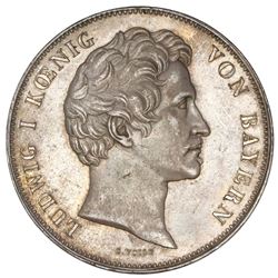 Bavaria (German States), 2 taler, 1840, Ludwig I, Albrecht Durer, NGC AU 58.