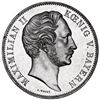 Image 1 : Bavaria (German States), 2 taler, 1854, Maximilian II, opening of the Munich Glass Palace, rare, NGC