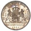 Image 2 : Bavaria (German States), 2 taler, 1856, Maximilian II, NGC MS 60.