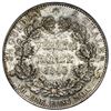 Image 2 : Frankfurt am Main (German States), 2 taler / 3-1/2 gulden, 1840, opening of the new mint, NGC XF 45.