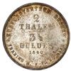 Image 2 : Hesse-Cassel (German States), 2 taler, 1840, Wilhelm II, NGC AU 50.