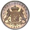 Image 2 : Nassau (German States), 2 gulden, 1847, Adolph, NGC MS 62, ex-Gibbs.