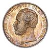 Image 1 : Oldenburg (German States), taler, 1866-B, Nicholas Friedrich Peter, NGC MS 62.