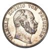 Image 1 : Prussia (German States), 2 taler, 1866-C, Wilhelm I, NGC AU 58.