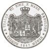 Image 2 : Reuss-Lobenstein-Ebersdorf (German States), 2 taler, 1847-A, Heinrich LXXII, NGC AU 55.